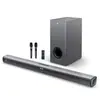 Exportar Barra de Sonido Altavoz de Pared Echo 2.1 Barra de Sonido Bluetooth Altavoz de TV con Subwoofer Fabricante Exportación