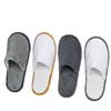 Pantuflas Desechables de Hotel Otoño e Invierno Terciopelo Coral Engrosadas Antideslizantes Hogar Hospitalidad Viaje Hotel B&B Fábrica Stock Disponible