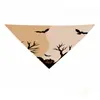 Pañuelo para mascotas transfronterizo estilo calabaza de Navidad Halloween accesorio para perro bufanda triangular lindo y adorable bufanda para el cuello de gato