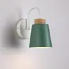 Lámpara de Pared Moderna Minimalista para Mesita de Noche de Dormitorio Nórdico, Sala de Estar, Pasillo Interior, Estudio, Vestíbulo, Puerta de Entrada, Lámpara de Pared Curva