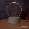 Tablero de Dibujo Acrílico Transfronterizo Tablero de Escritura a Mano DIY Luz Nocturna Luz Nocturna 3D Acrílico Borrable Tablero de Mensajes Luminoso