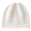 Gorro de cachemira para mujer de otoño e invierno, suave y cálido, gorro de punto simple, gorro casual para clima frío, gorro que cubre las orejas, gorro para exteriores para clima frío