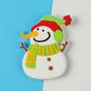 Patch de Natal bonito Papai Noel adesivos magnéticos macios Natal boneco de neve adesivos de geladeira adesivos de computador adesivos de copo