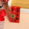 Pingente Chaveiro de Acrílico para Ensino Médio e Vestibular, Acessório DIY com Texto Inspirador para o Sucesso