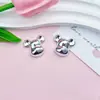 Urso Violento Banhado a Prata Galvanizada Acessórios para Joias DIY Patch Decorativo para Sapatos Bolsa de Brinquedo Materiais Manuais DIY Atacado