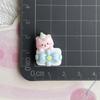 Cachorro de Dibujos Animados Panda Conejo Accesorios Lindos DIY Pegamento de Crema Cuerda para el Cabello Pasador Imán para Refrigerador Resina Accesorios Pequeños