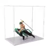Caja de Exhibición Personalizada de Figuras Acrílicas Caja de Almacenamiento Transparente Vitrina para Juguetes Cubierta para Adorno de Caja Ciega de Escritorio