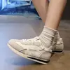 Zapatillas de entrenamiento retro alemanas, nuevas zapatillas casuales planas versátiles para mujer 2026, zapatos para estudiantes mujeres