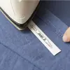 Adequado para máquina de etiquetas brother brother fita para passar a ferro 12mm TZE-FA3 fundo branco caractere azul papel de etiqueta compatível