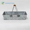 Bandeja nórdica para restaurante, cuadrada, de metal galvanizado, bandeja de almacenamiento para baño, cesta de hierro para frutas, plato para pastel