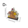 Porta servilletas de madera de Acción de Gracias transfronterizo, duende, espantapájaros, pavo, varios estilos de decoraciones para estante de almacenamiento de servilletas de madera