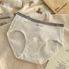 Calça Comprida 10A Roupa Íntima Antibacteriana para Mulheres 2025 Novo Estilo Meninas Algodão Puro Antibacteriano Shorts Estendidos Calcinhas Femininas