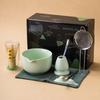 Cuenco de matcha de estilo japonés con boquilla, herramienta para matcha, pincel para matcha, cuenco de té con punta, mezclador, aparato para té, apto para transfronterizos
