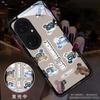 Funda para teléfono móvil Samsung S23Ultra Familia de osos mecánicos S22+ Luminosa Note20 Pareja S25 Moderna S24+ Adecuada
