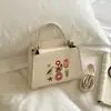 Bolsa Estilo Chino para Hombres y Mujeres Bolso de Mano Piel Suave Retro Chino Juvenil Gran Capacidad Hombro Único Cruzado Bolso de Mujer