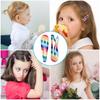 10 40 clip BB de color caramelo para niños, nuevo clip de gota con estampado en caliente, juego de pinzas para el cabello