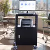 Carrinho para equipamentos de informática P97-12 sala de veículos de operação e manutenção bancada móvel carrinho para impressora monitor suporte de elevação