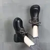 Botines tipo Martin para mujer, estilo coreano, forrados de felpa, suela gruesa, nueva colección otoño/invierno 2026, suela suave, estilo británico, corte bajo, cálidos y cortos