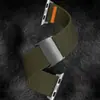 Cierre magnético de metal color titanio correa elástica de nailon adecuada para banda de muñeca Apple Watch 10 11 iWatch Ultra