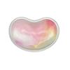 [en stock] directo de fábrica forma de corazón transparente silicona cristal muñeca soporte para mano de ratón alfombrilla de ratón creativa se puede enviar
