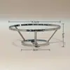 Lámpara de Mesa Hecha a Mano Araña Materiales para Bricolaje Pantalla de Lámpara Concha Soporte Universal para Lámpara Accesorios de Lámpara Tejidos Marco de Hierro Portalámparas de Rosca E27