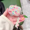 Funda para Auriculares Colgante de Gato de Dibujos Animados para Chica, Expresión de Manzana, para iPhone 4/5, Adecuada para AirPods Pro3/2, Funda Protectora