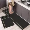 Nuevos Tapetes de Cocina 2025, Alfombras para el Hogar, Absorbentes de Agua, Resistentes a las Manchas, Absorbentes de Agua, Antideslizantes, Tapetes Largos para Baño y Junto a la Cama