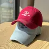 Gorra de Béisbol Rosa con Bordado de Letras Degradadas para Mujer, Gorra Versátil de Ala Ancha y Corona Suave, Circunferencia de Cabeza Grande, Sombrero para Adelgazar el Rostro