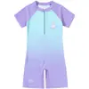 Traje de Baño Infantil para Niñas 2026 Nuevo Modelo para Niñas y Niños Mayores Entrenamiento Profesional de Natación de Competición Traje de Baño Deportivo de una Pieza Estilo Boxer