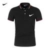 Camiseta POLO de verano transfronteriza para hombre, camiseta deportiva informal con solapa, camiseta de moda de manga corta, nuevo spot