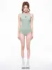 Traje de baño de una pieza sexy sin espalda para busto pequeño, estilo coreano nuevo 2026, para entrenamiento en piscina, adelgazante