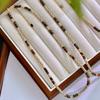 Guofeng Vintage Maillard Natural Tiger Eye Prato Beads Artificial Cristal Pérola Clavícula Cadeia Colar