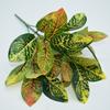 Fabricante Original, Plantas Simuladas, Flores Falsas de Plástico, Accesorios para Paredes de Plantas, Hojas con Sensación Pegajosa, Hojas de Tortuga, Rábano Verde