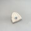 Sombrero de bebé de otoño e invierno estilo occidental puntiagudo de oso para niños y niñas, gorro de lana tipo pullover, sombrero tejido lindo para niños