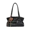 Nova Bolsa de Axila Vintage Nicho Fosca para Mulheres 2026, Bolsa de Mão Fashion, Bolsa de Ombro, Bolsa Tote para o Dia a Dia para Mulheres