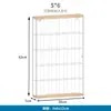 Suporte de Exibição para Armazenamento de Caixa Surpresa Prateleira para Figuras Lego Caixa de Exibição Transparente de Acrílico para Bonecos Bubble Mart Transfronteiriço