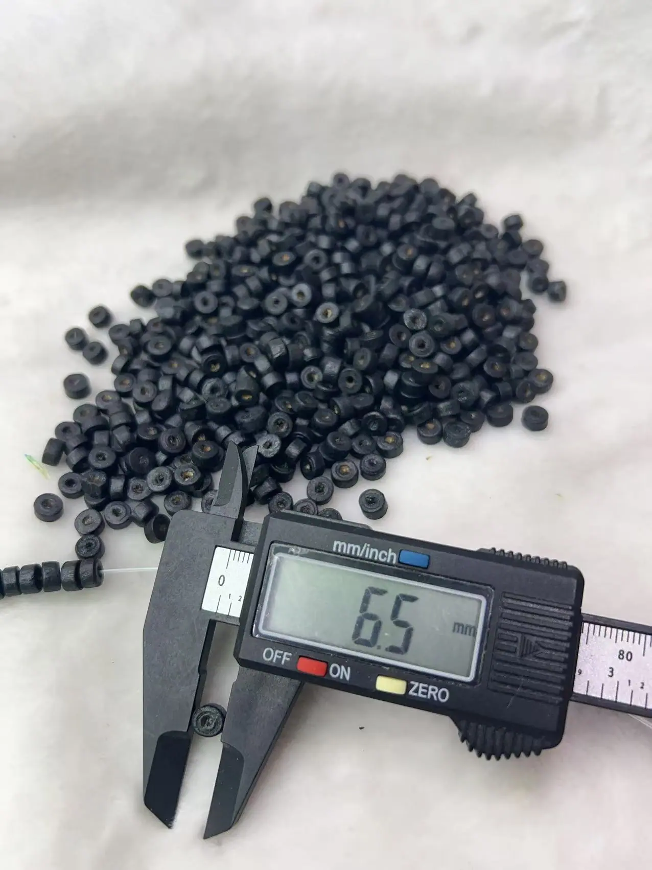 木珠6mm黑色3