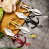 Atacado Transfronteiriço Tesouras de Cozinha Domésticas Espessadas Multifuncionais Fortes Tesouras para Ossos de Frango Tesouras Especiais de Cabeça Grande para Ossos