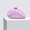 Comércio Exterior Transfronteiriço Nova Bolsa de Jantar Feminina em Acrílico Ombro Único Transversal Clutch de Casamento Banquete Bolsa com Corrente