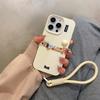 Funda de Teléfono de Cobertura Total con Patrón de Lichi y Perro Salchicha para Apple 17 iPhone 15 Pro con Correa 14/13 Mujer 16