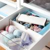 Tablero divisorio de almacenamiento de cajones, tablero divisorio de plástico, artefacto para organizar ropa interior y calcetines, partición retráctil de combinación libre