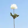 Cor de Outono Simulação Dente-de-leão Semente Plástico Flor Artificial Jardim Arte Decoração de Casa Casamento Fotografia Decoração Planta de Simulação