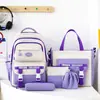 Mochilas para estudiantes de secundaria de comercio exterior al por mayor, mochilas de gran capacidad para niñas de secundaria, mochilas de viaje