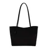 Bolso retro casual simple para mujer, nuevo y elegante bolso de hombro con alto atractivo estético, gran capacidad, moderno para salidas y el trabajo, bolso tote de moda
