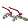Venta Caliente Transfronteriza Boquilla de Agua de Aleación de Zinc Grifo Exterior para Jardín Manija Extensible Cuerpo Ligero Boquilla de Agua