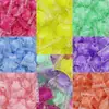 Cuentas de Acrílico Transparente de Color Caramelo 17*21mm al por Mayor Materiales para Manualidades Accesorios para Joyería DIY