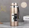 Taza Térmica de Acero Inoxidable 316 para Uso en Exteriores, Portátil, Adecuada para Coche, Hogar y Viajes, Gran Capacidad, con Separación de Té y Agua