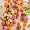 Centenas de Acessórios de Resina com Tema de Desenho Animado, Materiais DIY de Cola Cremosa de Animais, Presilhas de Cabelo Artesanais, Joias e Ímãs de Geladeira