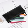 Estuche para Lápices de Estudiante, Útiles Escolares, Estuche para Lápices de Papelería, Estuche para Lápices de Cuero Suave, Bolsa de Cosméticos, Bolsa de Almacenamiento, Soporte de Papelería, Logotipo Personalizado