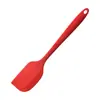 Espátula de silicona para sopa transfronteriza, juego de 11 piezas, espátula de silicona antiadherente, espátula de mango extendido, silicona de grado alimenticio, utensilios de cocina